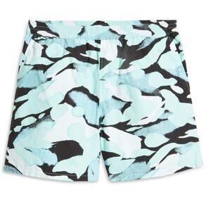 BP. Women's Cotton Athletic Shorts in Black- Green Painted Camo Size XS  NWT